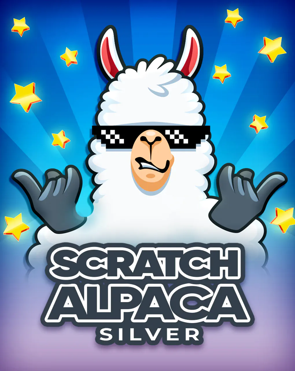 Scratch Alpaca Silver - NEXTSLOT777