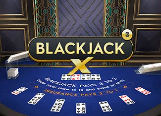 Blackjack X 3 - Azure - NEXTSLOT777