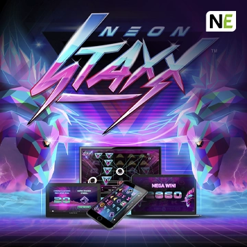 NetEnt : Neon Staxx - NEXTSLOT777
