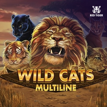 Redtiger : Wild Cats Multiline - NEXTSLOT777